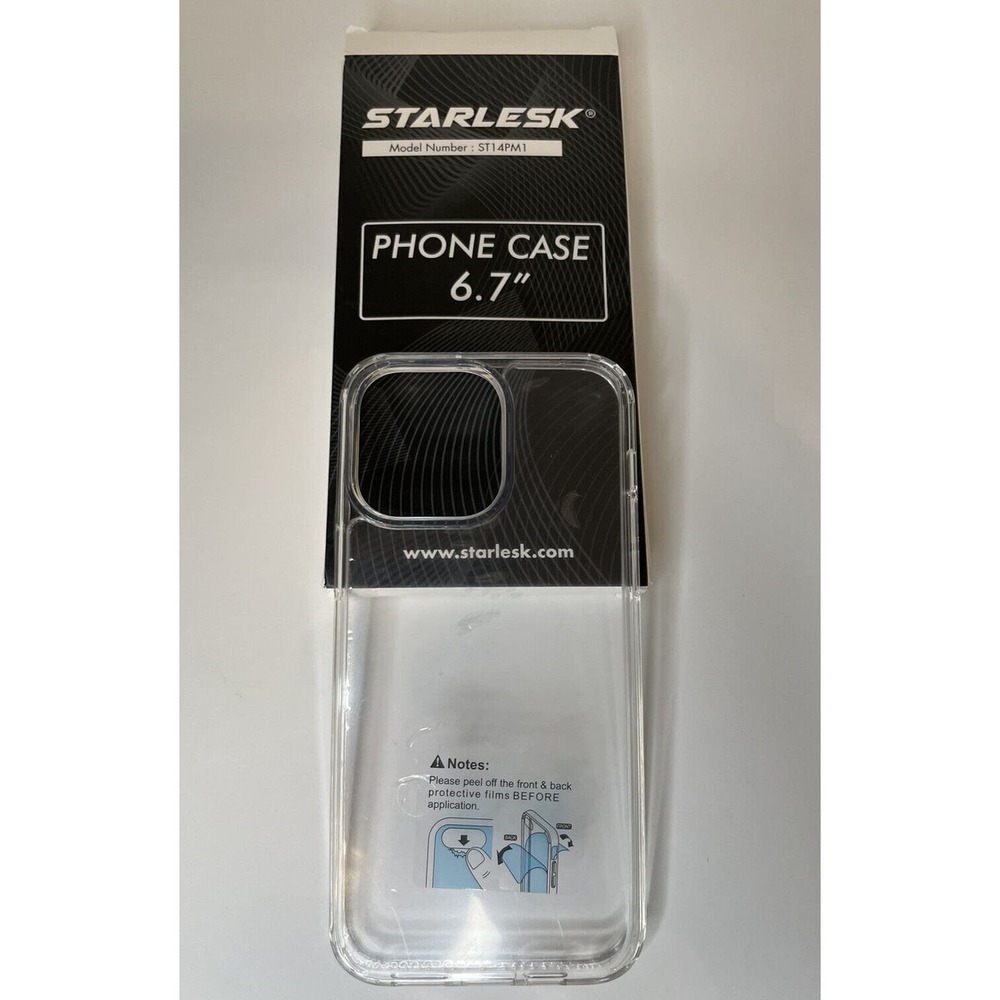 iPhone 14 Pro Max Phone Case Clear - 6.7 Inch Shockproof Protection - NEW - Picture 2 of 4